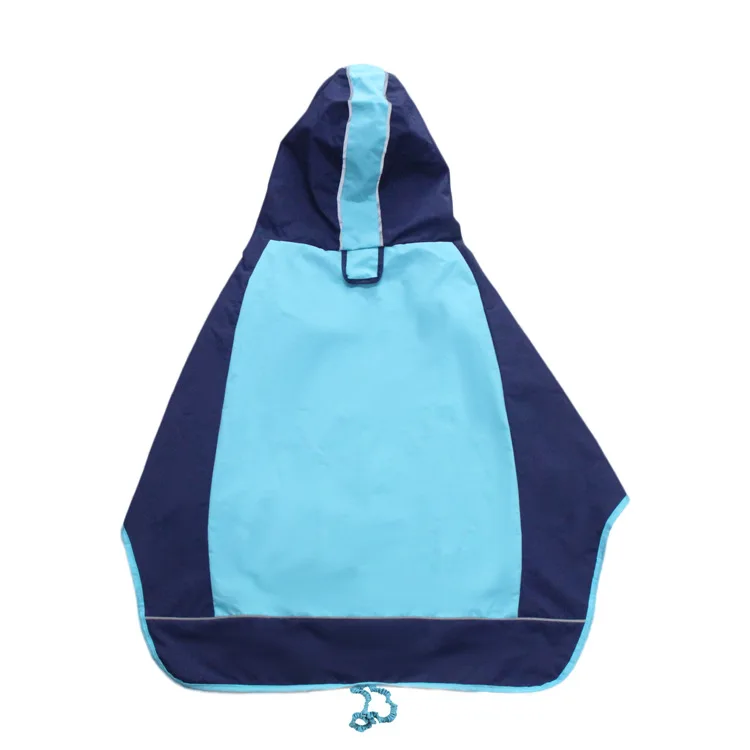 

Wholesale New Design Portable Exquisite Hooded Pet Dog Windbreaker, Reflective Safe Lightweight Dog Hoodie Rain Jackets, Yellow, green, blue