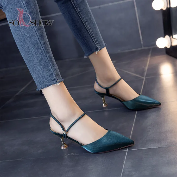 

New Fashion Heels for Ladies Women pointed Toe Rope High Heel Sandals Shoes