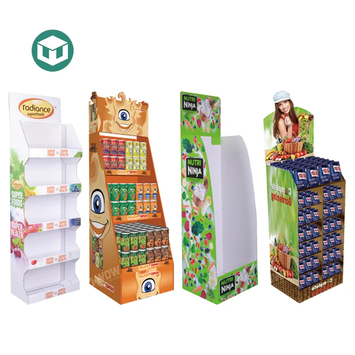 

Free Sample Available Snack Food Paper Display Stand for Candy Carton Displays Shenzhencarton Exhibitor with Low Price