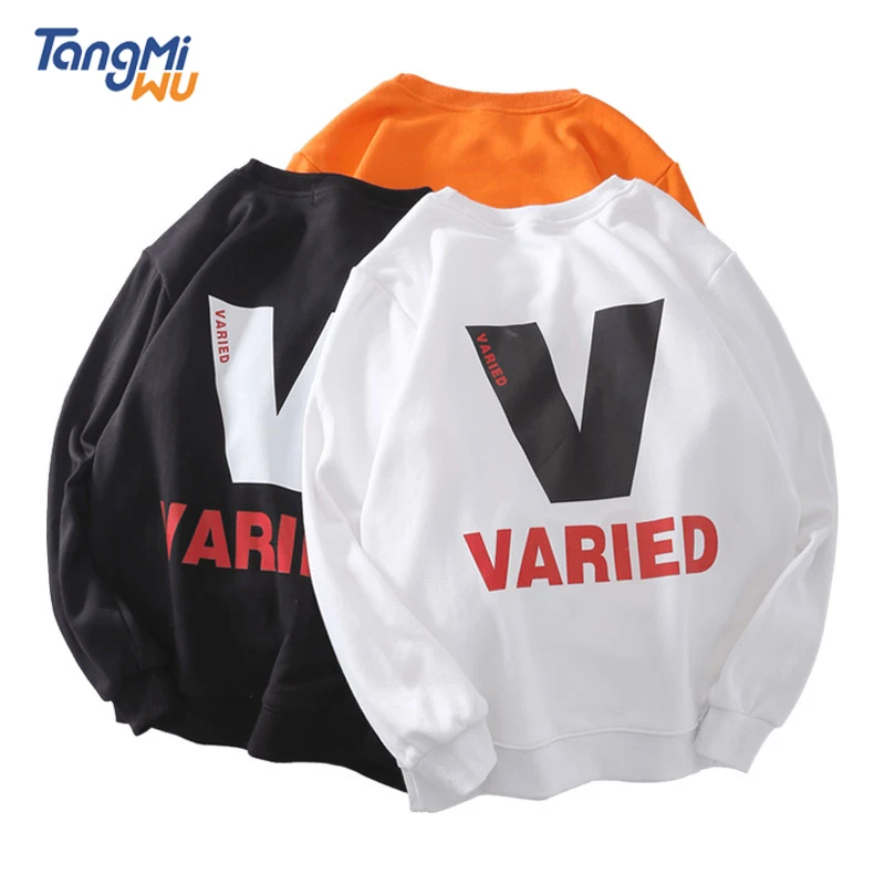 

Wholesale LOGO Custom Street Style Hip Hop Mens Long Sleeve T Shirts