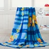 Air Conditioning Is Cute Printing Baby Bed Sheets Flannel Fleece Blanket