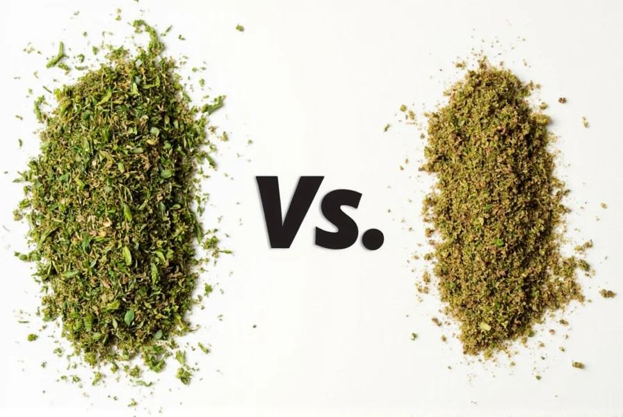 Spice jars with oregano