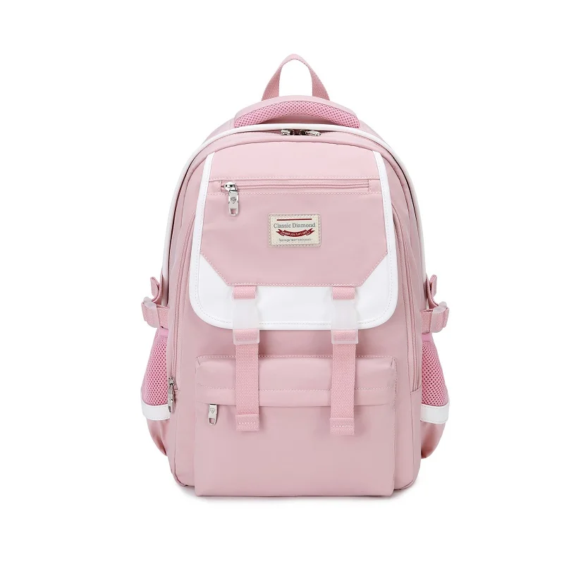 

In Stock OEM Factory Price Nylon Waterproof Girls Boys Junior Senior School Backpacks