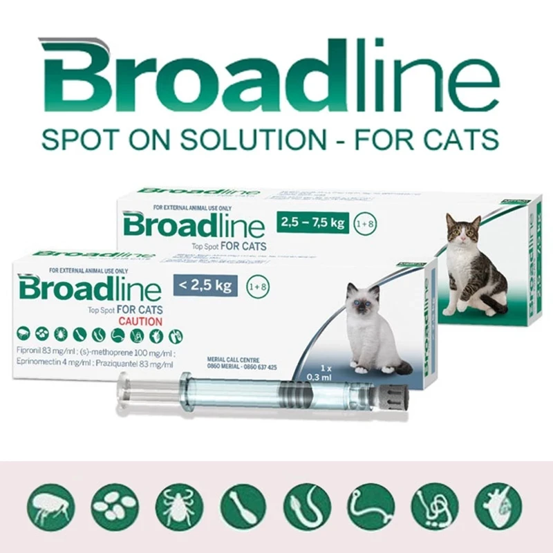 

Broadline Spot On Solution For Cats 3 Dose