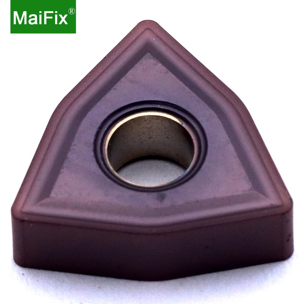 

Maifix WNMG 080404 080408 Diamond Cutters Indexable Tool Processing Stainless Steel Tungsten Carbide CNC Turning Inserts