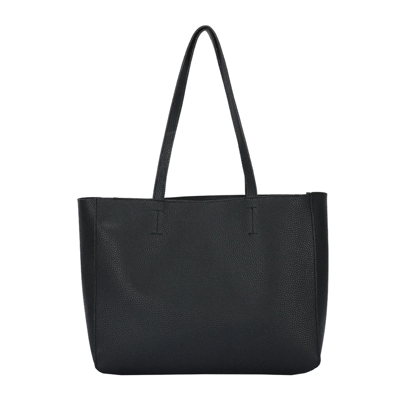 

New product winter bag fashion simple shoulder bag PU leather large capacity tote bag women's handbags for women