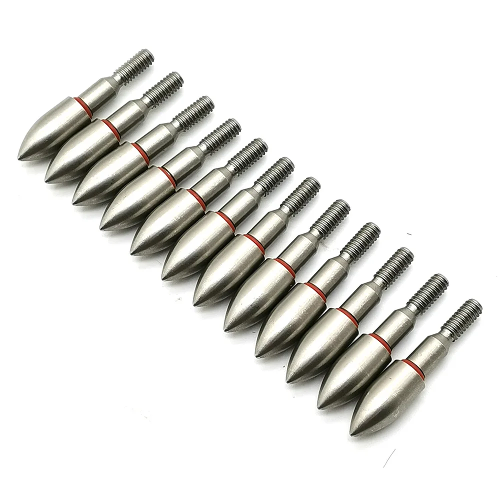 

ID 6.2 mm 100 grain stainless steel 8/32 Standard screw Arrow Heads