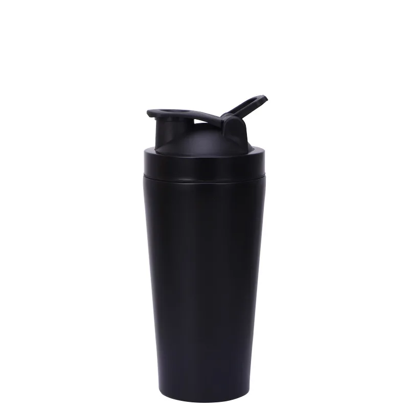 

Mikenda hot sale water shaker bottle custom logo stainless steel shaker mug, Can be customized