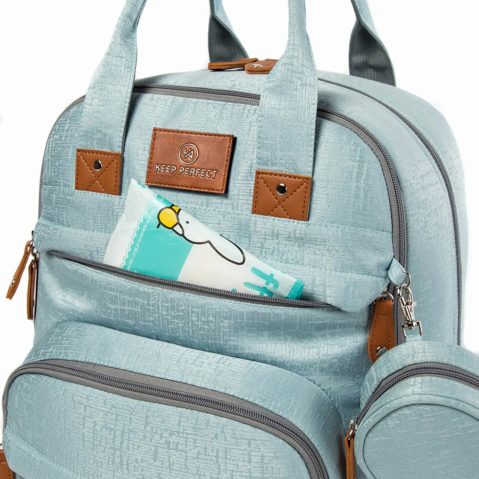 

Sac A Langer Large Multifunctional Custom Waterproof Baby Mommy Diaper Bag Backpack For Outdoor Travel Bag, Contact supplier