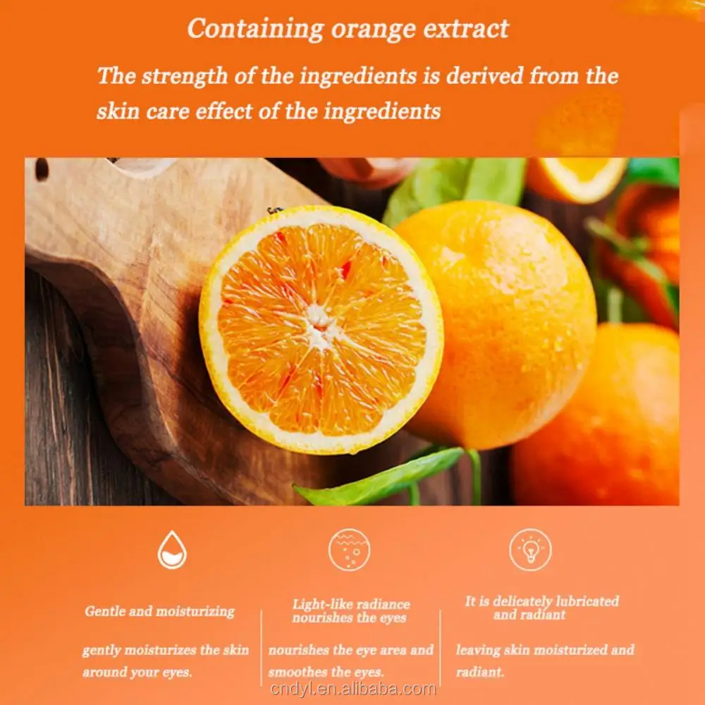 Blood Orange 60pcs Eye Mask Collagen Gel Eye Patches Under Eye Pad Dark