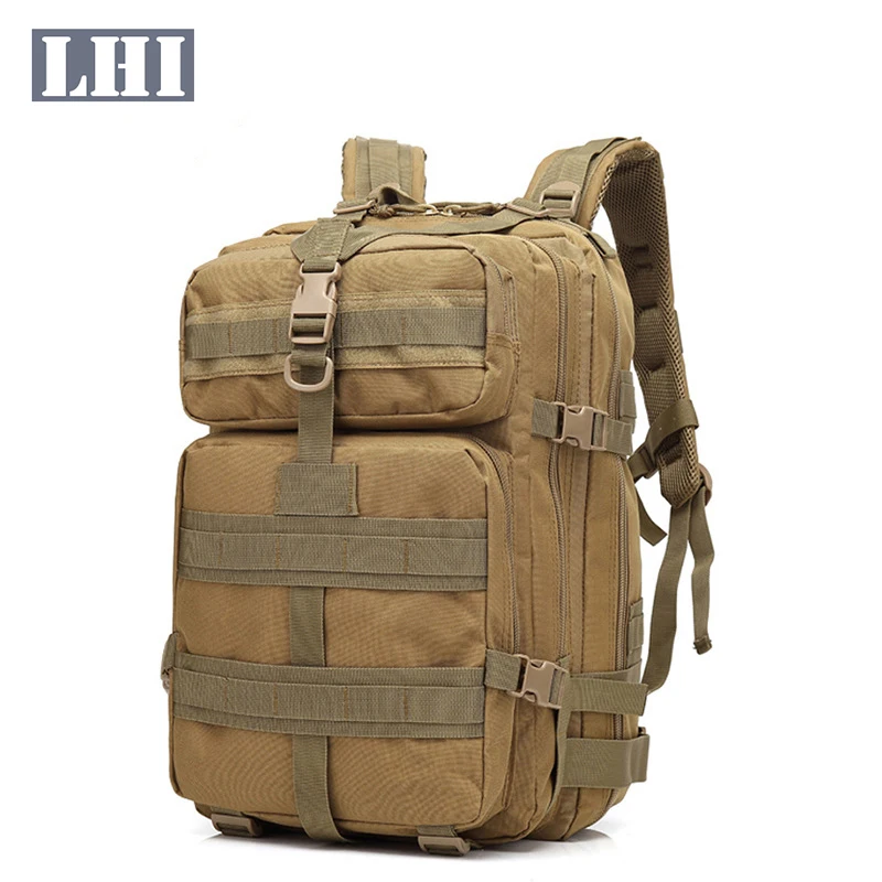 

LHI China Cheap Bolsas Mochilas Tactica_Bolso Outdoor Travel Oxford Waterproof Trek Hiking Military Tactical Backpack Bag