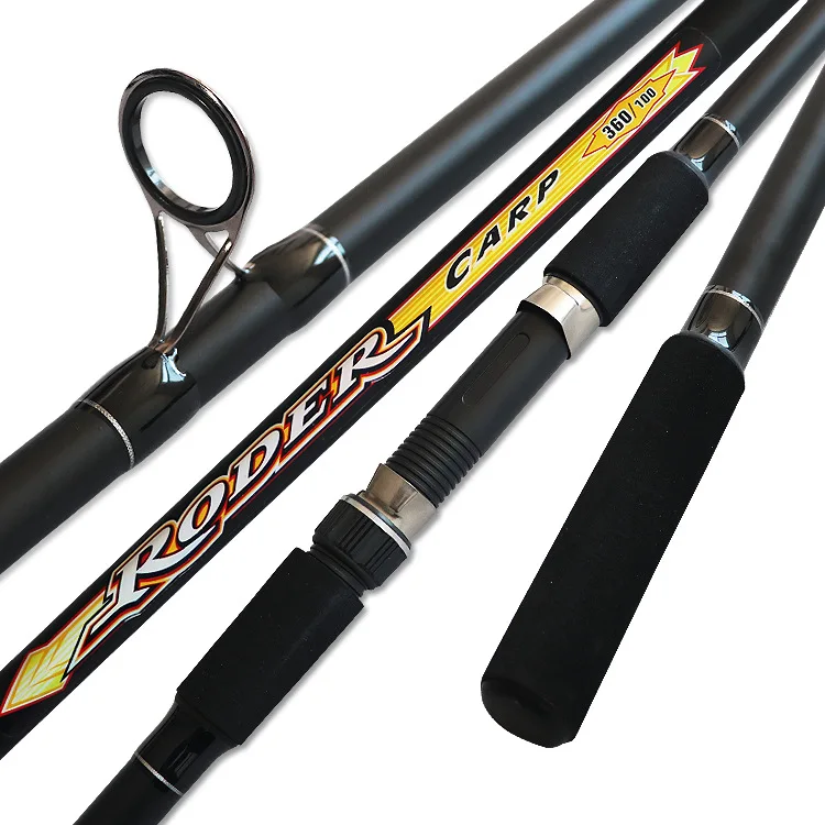 

JETSHARK 3.3m 3.6m 3.9m Surf Rod Bait 100g 3 Sections heavy carbon fiber sea bass premium grade carp fishing rod