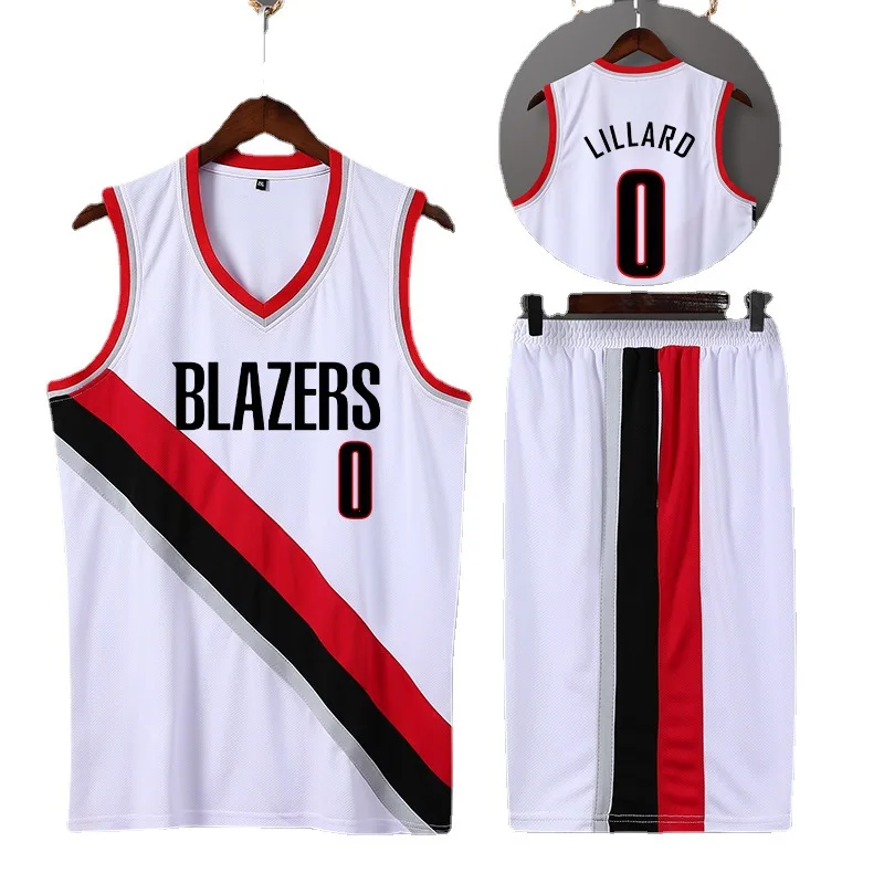 

Portland Mens Basketball Jersey Trail City Edition Blazers Mccollum#3 Anthony#00 Lillard #0 Sports Wear Uniform