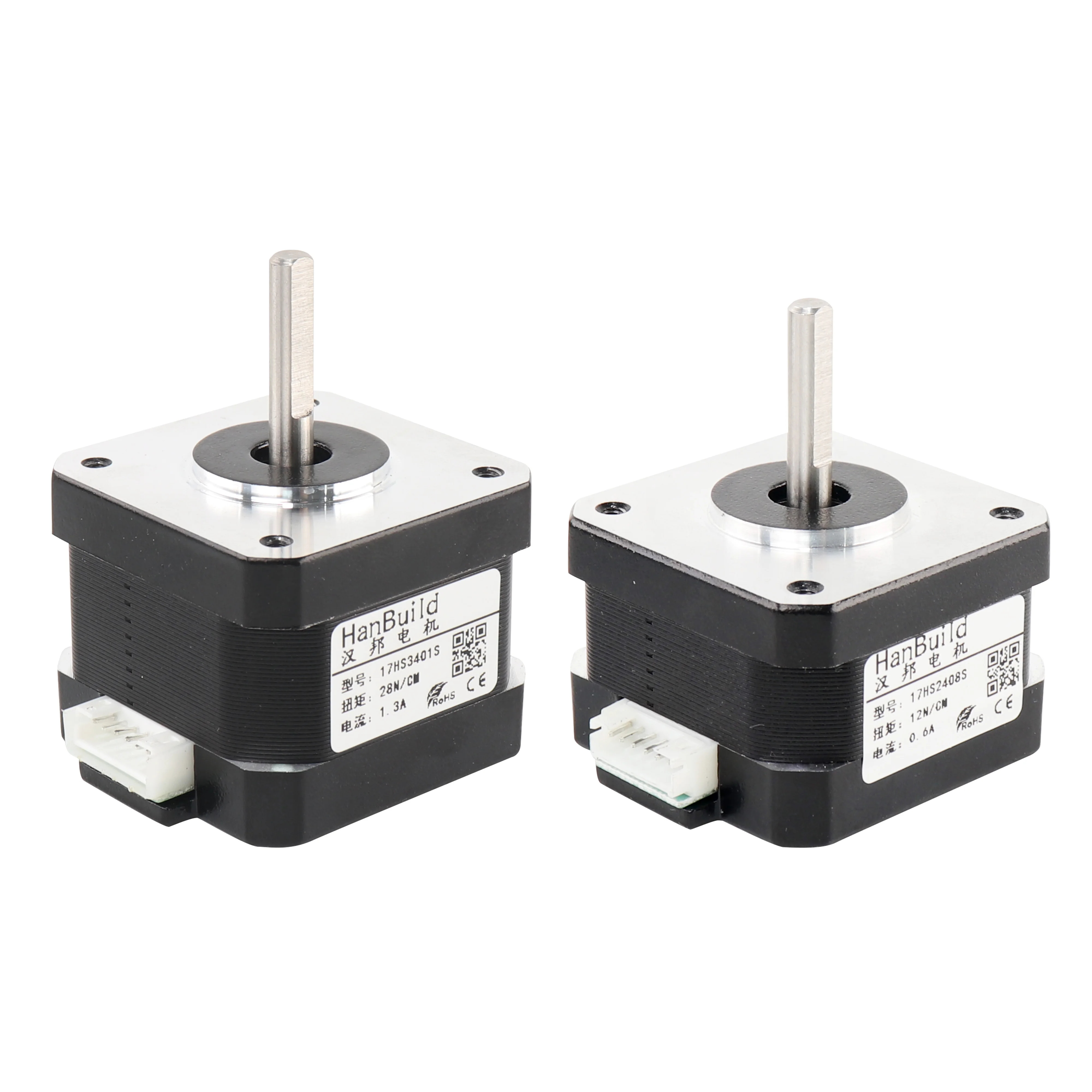 

HanBuild 12V 42 stepper motor 1.8 degrees 17HS2408S 3401S for CNC engraving machine 3D printer 2 phase Nema17 stepper motor