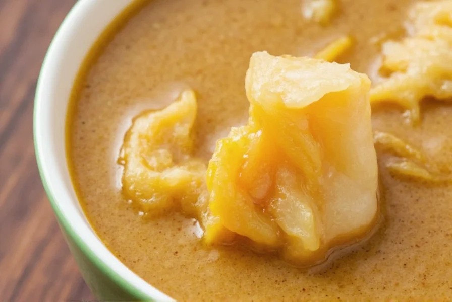 Homemade Japanese ginger dressing in glass jar with fresh ginger and salad