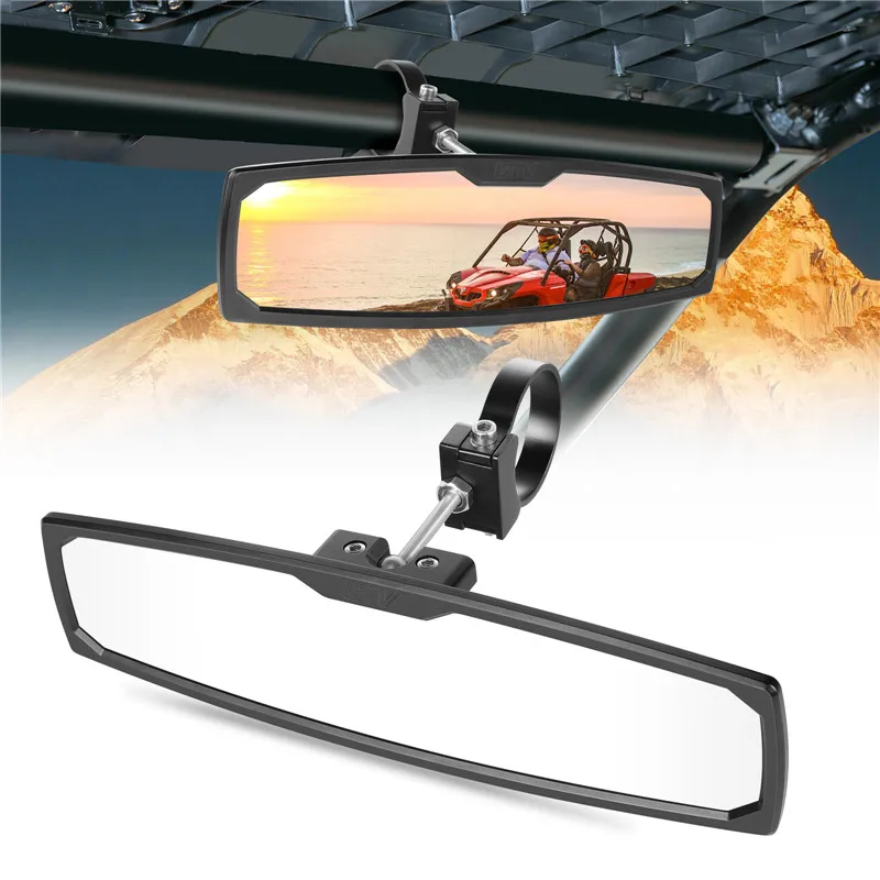 

Clear Mirror 2.0 1.75 Inch Clamp Mount Adjustable Cnc Aluminum Mirror Utv