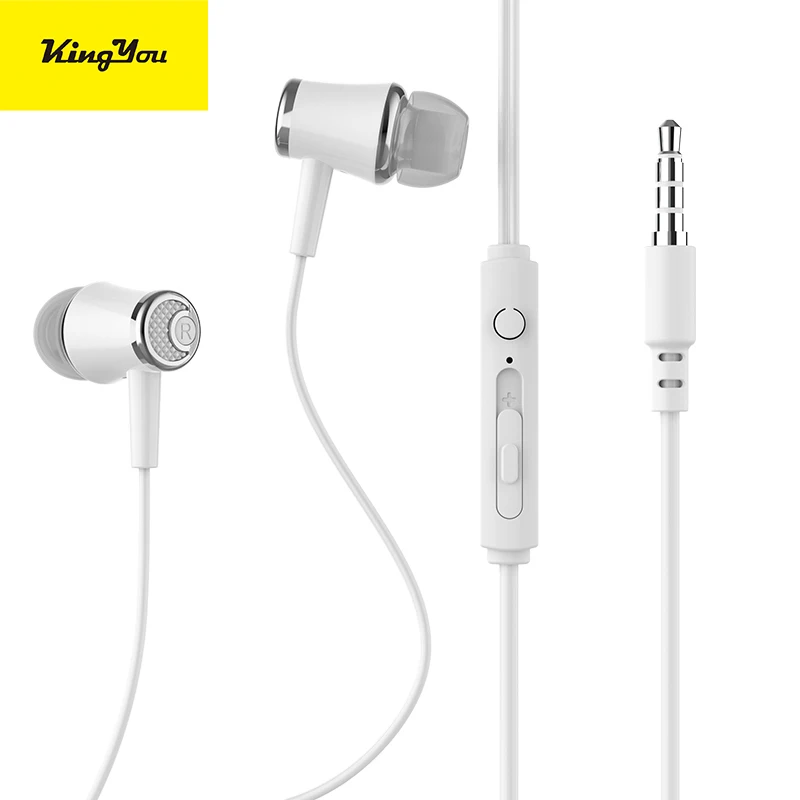

Kingyou Stereo Bass Earphone 3.5mm In-ear Sport In ear Wired Earphones