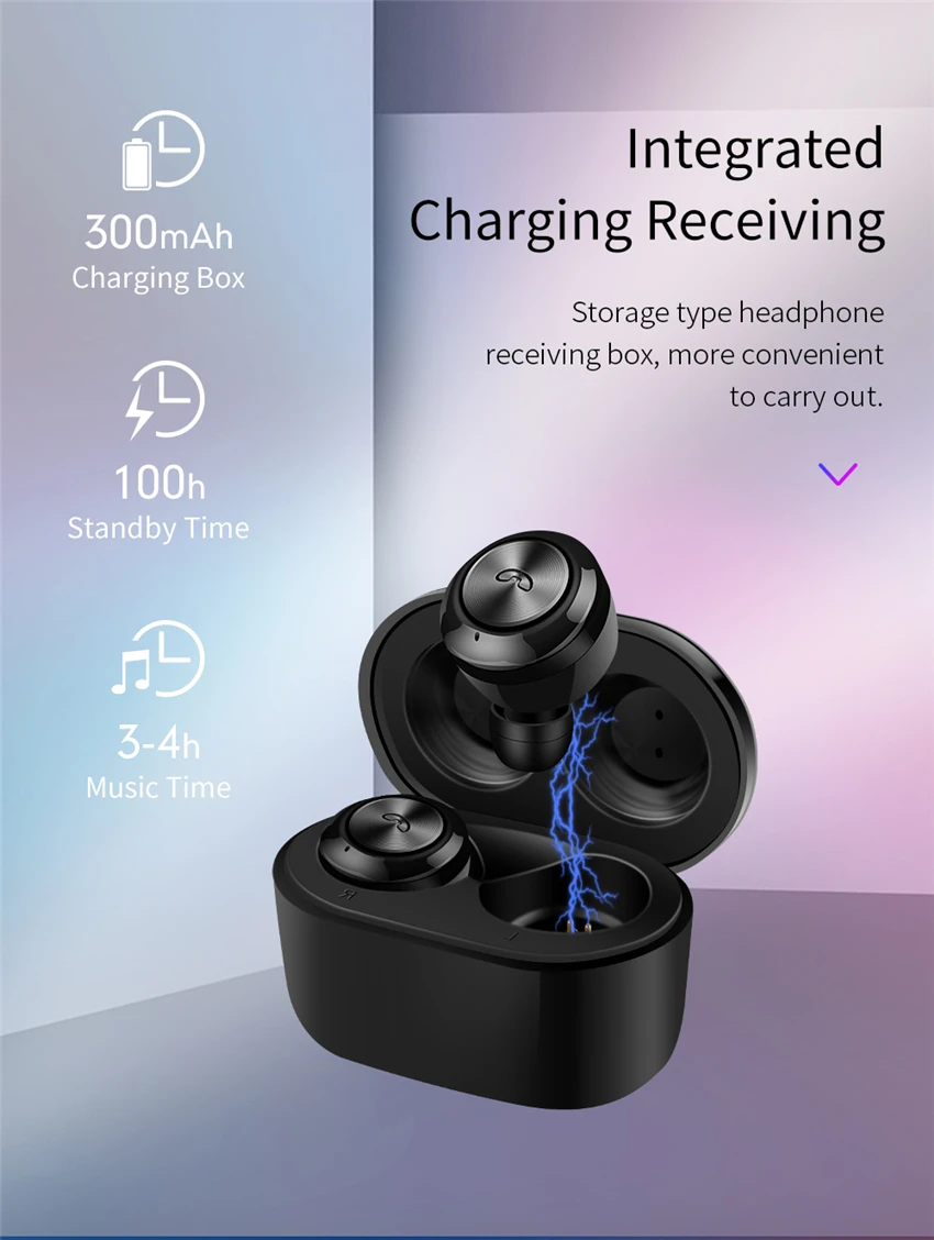 Ctype New products 2019 TWS A6 Mini earphone wireless V5.0 headphones Earbuds tws earphone - ANKUX.COM