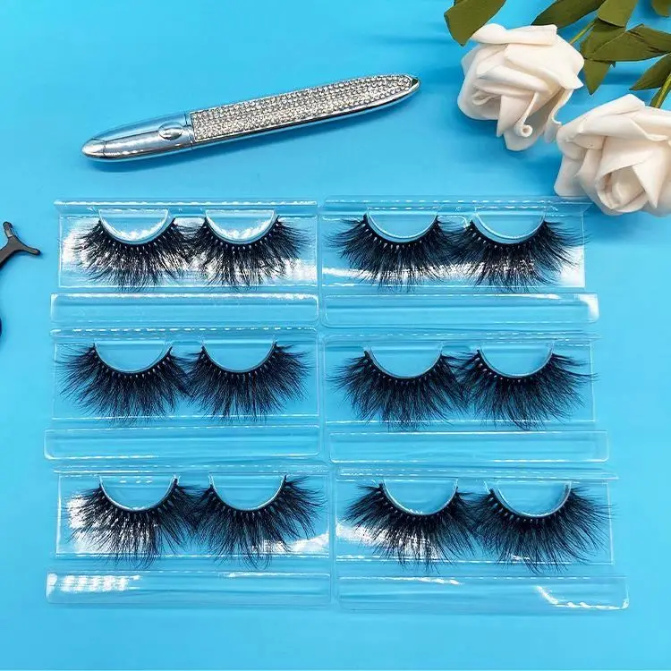 

Luxury Rectangle Money Packaging Stocked For 3d Mink Lashes Fluffy Winged And Criss-Cross 3d Mink Eyelash, Natural black or colorful