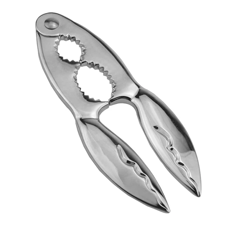 
Seafood Tools Lobster Crab Cracker Metal Silver Nut and Seafood Crack 