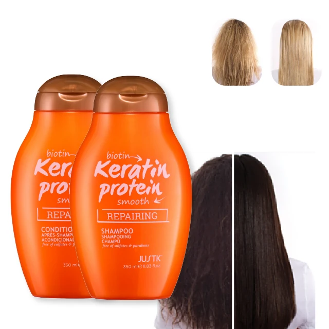 

Justk Biotin & Keratin Protein Smooth Repairing Shampoo