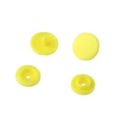 Factory direct colorful 15mm round shape plastic snap button for baby clothes