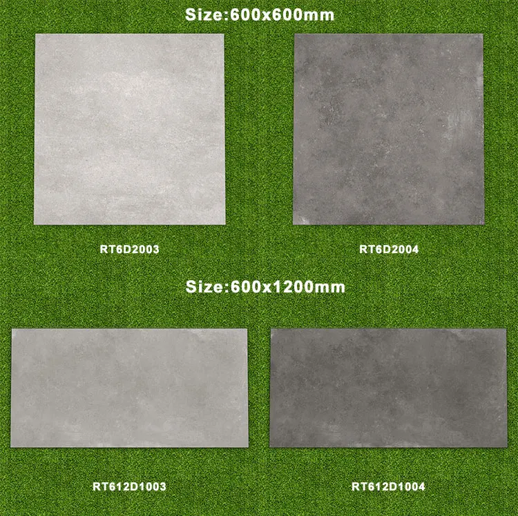 Cheap Matt Finish Heat Resistant Anti Slip Rustic Concrete 20mm