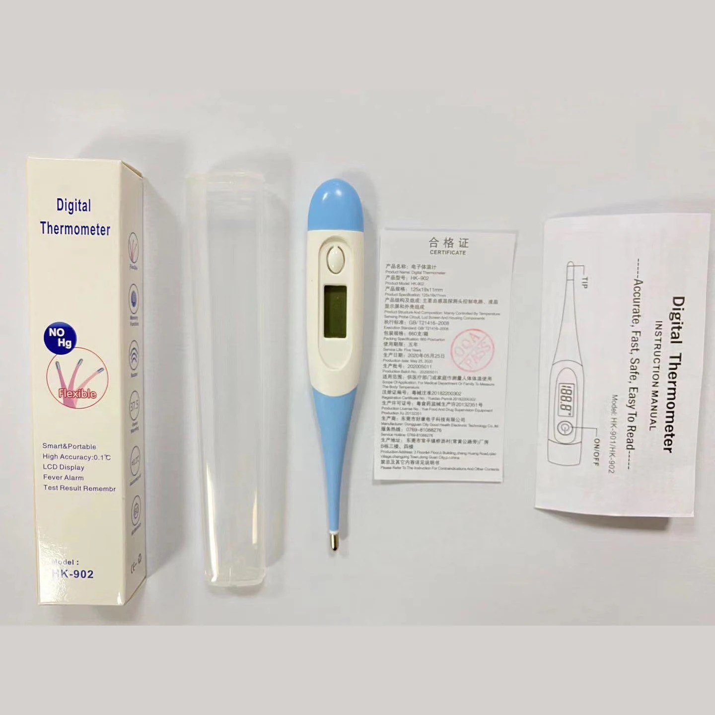
High quality Human Digital Thermometer Flexible type Baby Thermometer 