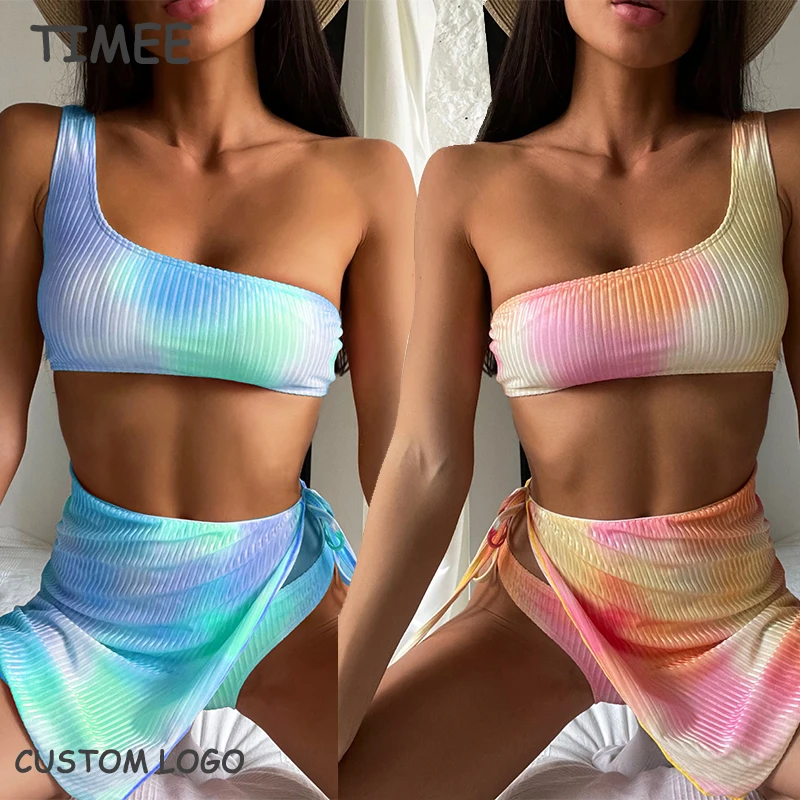 

Wholesales bathing suits custom bikini swimwear women bathing suits 3 piece, As shown or customized