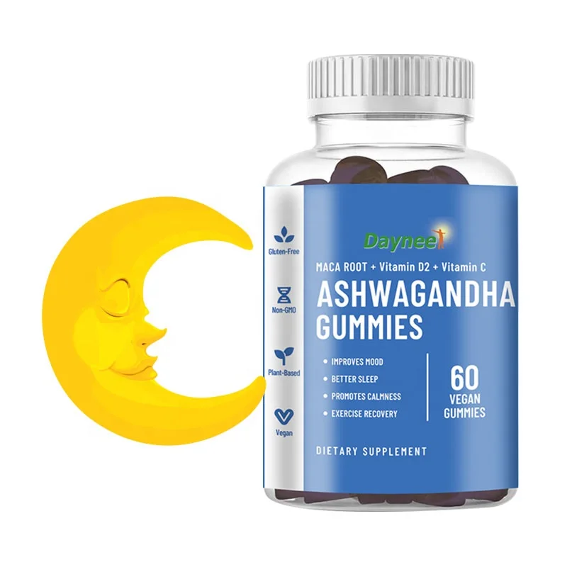 

Aswagandha Gummies Supplements healthy ksm-66 Plant Seeds extract Organic Vegan Gluten Free root Powder ashwagandha for gummies