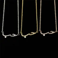 

Custom Name Personalized Muslim Arabic Letter Necklace Jewelry Love Word CZ Crystal Diamond Arabic Pendant Necklace