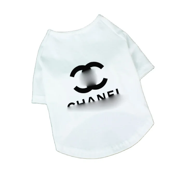 

Luxury CC brand LOGO design dog T-shirt, As photo show