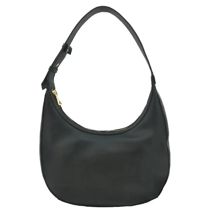 

Wholesale Simple Fashion All-Match Underarm Shoulder Bag Large Capacity Half Moon Women Clutch Handbag, 4 colors
