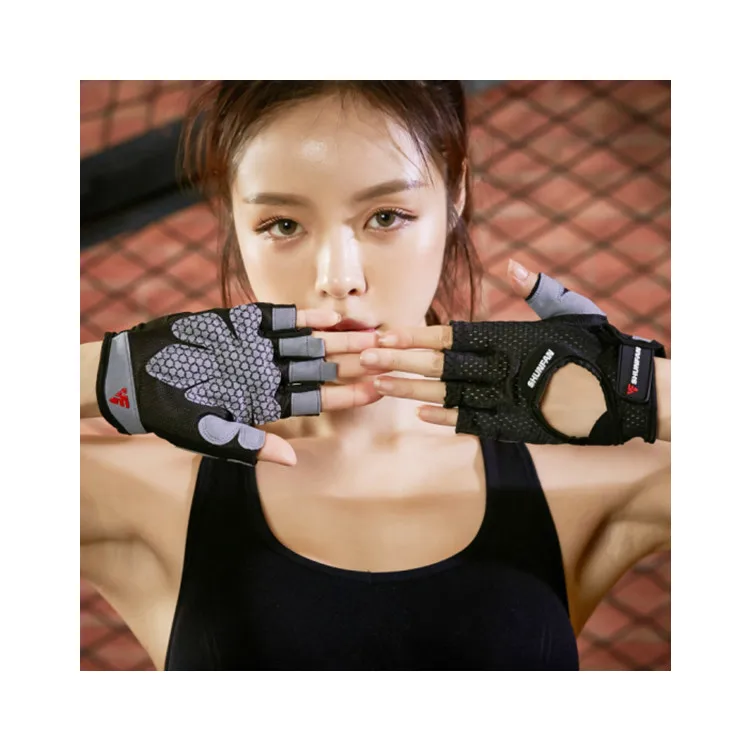 

Breathable Workout Gloves Gym Gloves for Weight Lifting Exercise Fitness Training Cycling Sports Gloves Men Women, Black,pink