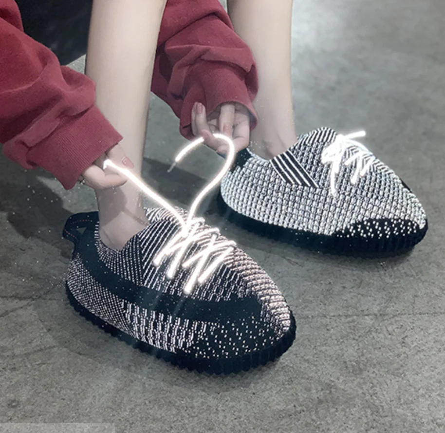 

New winter custom bread full sky star reflective couple chubby shoes gift shoes yeezy aj Jordan plush slippers, Customized color