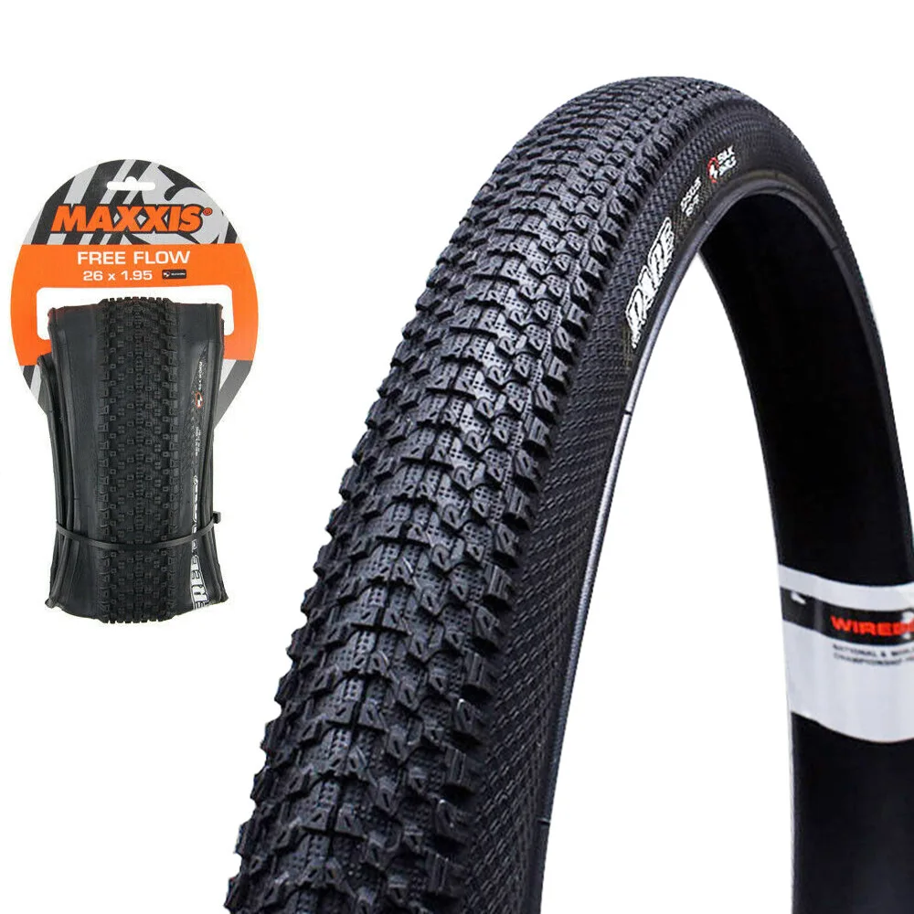 

Maxxis Mountain Bike Tyre 26 27.5 29 * 1.95/2.1 Non- Slip Anti Puncture 60TPI Road Bicycle Tires, Black