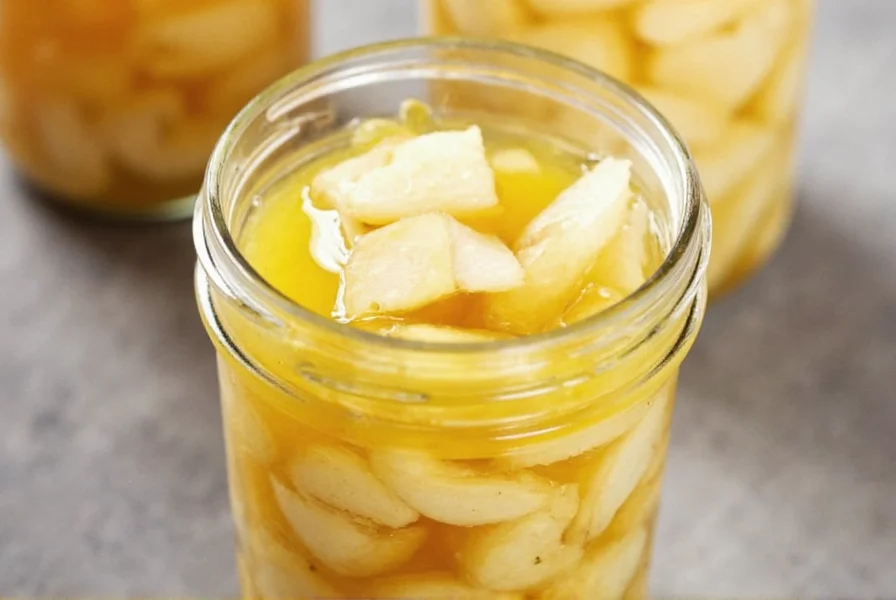 Thinly sliced young ginger on cutting board with peeler and knife