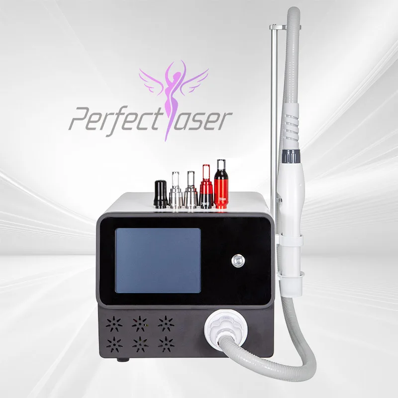 

Picosecond 755nm Honeycomb Laser Tattoo Freckle Removal Laser Skin Rejuvenation Equipment, White