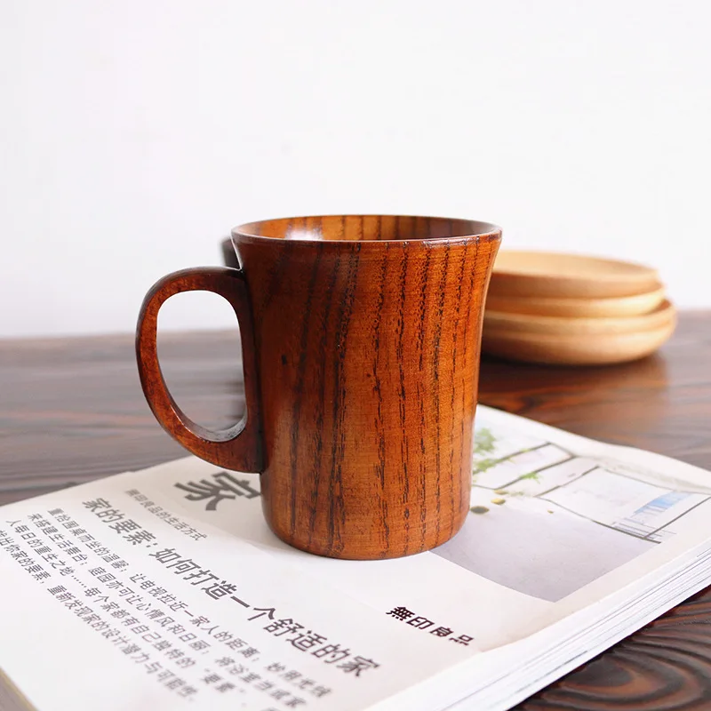 

Mikenda bamboo mug eco-friendly manufacturer wholesale coffee mug wood handle, Picture