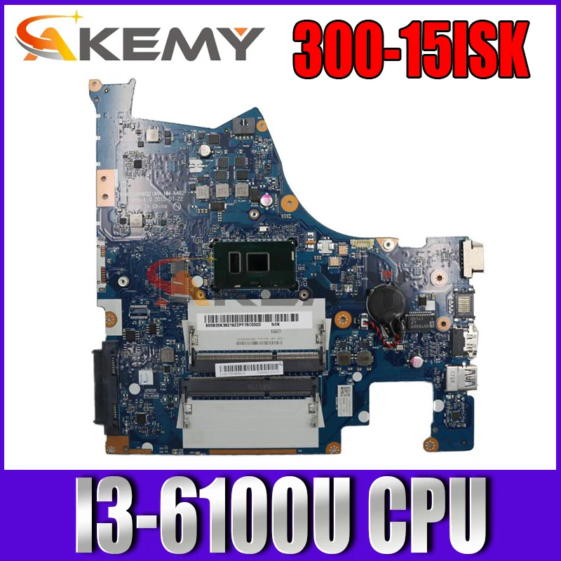 

NM-A482 original mainboard For 300-15ISK Laptop motherboard with I3-6100U 100% Fully Tested