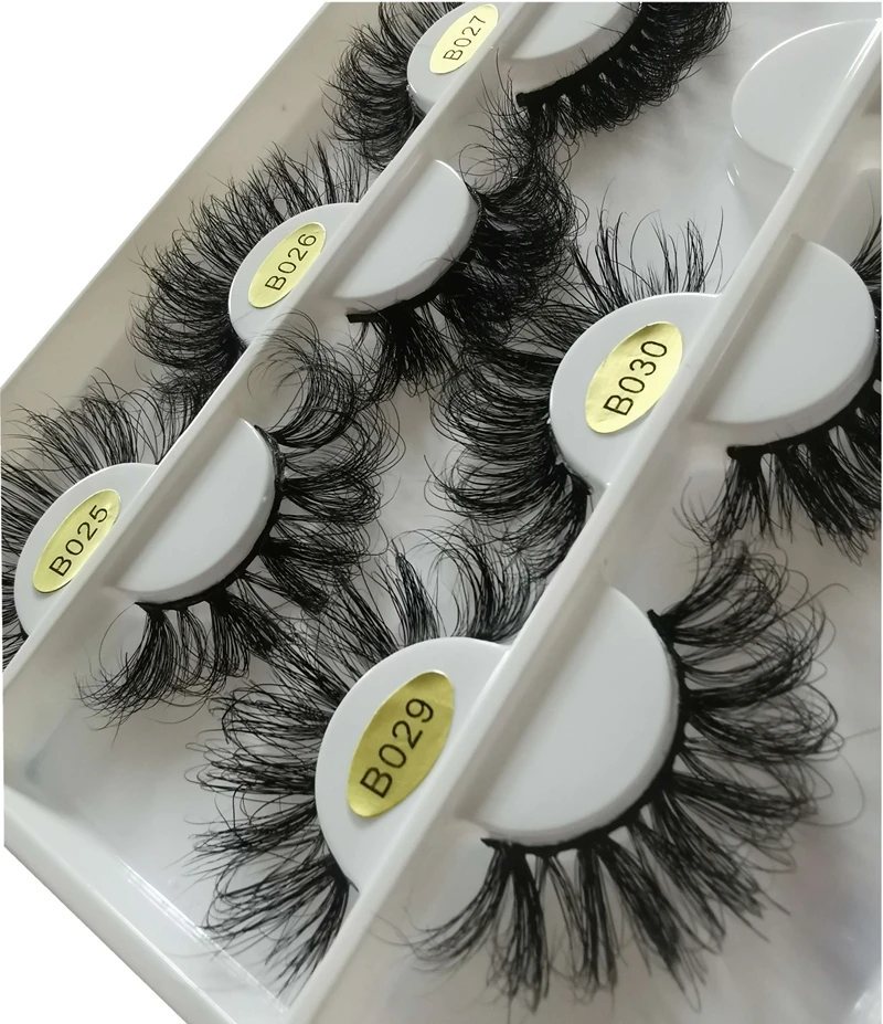 

real 25mm fluffy mink eyelashes with backwood black eyelash packaging wholesale mink eyelash vendors 20-25 mm
