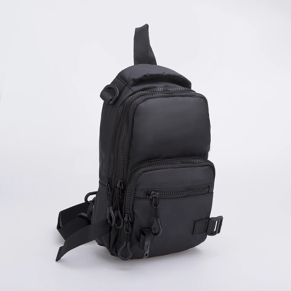 

20SC-8782M Man Bags Boys Multi Pockets Waterproof Soft Lightweight Crossbody Chest Bags For Men