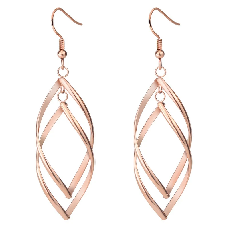 

lead and nickel free earring women alloy 10k hoop gold plated earring from medical, Customized