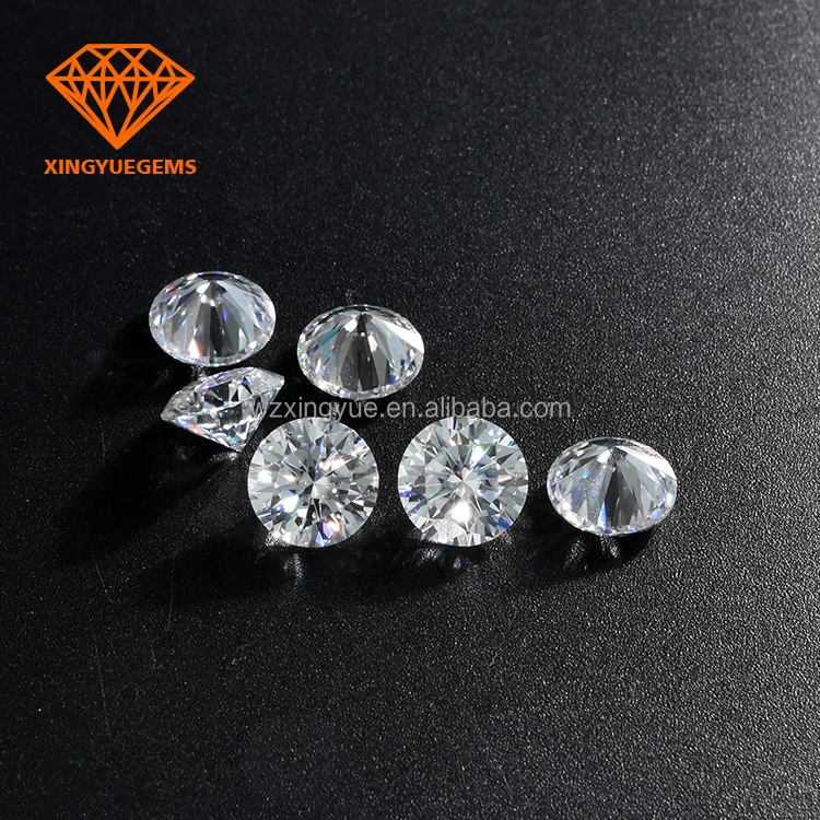 

Wholesale high quality 5mm EF Loose Moissanite Synthetic Diamond price per carat