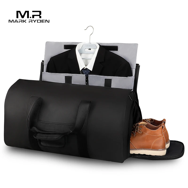 

Mark Ryden fashion men big capacity business suit custom travel bag, Black