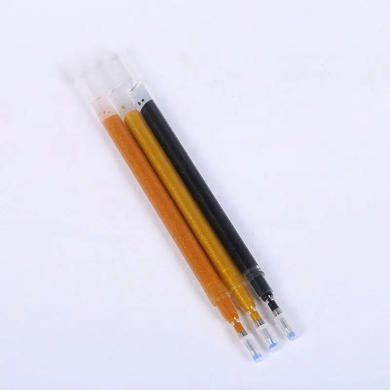 
2019 New product painting advertising 0.8mm/1.0mm glitter gold pen refill 