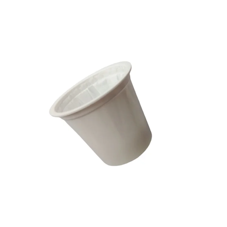 

Hot selling single serve coffee k-cup and filter compatible kcup with non woven filter for keurig brewer, White black