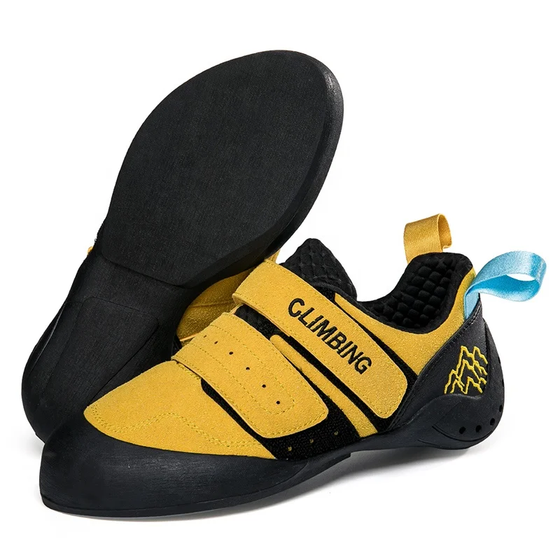 

Children'S Climb Men Non-Slip Indoor Training Zapatos De Pista De Hielo Rock Climbing Shoes