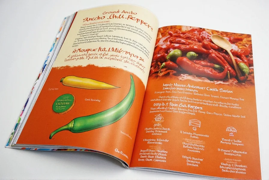 Ground ancho chili pepper