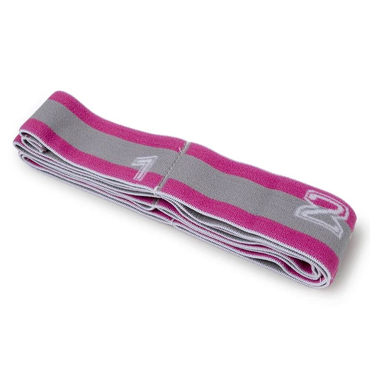 

Yoga Stretch Band Yoga Strap Purple Pilates Training Belt Exercise Bands, Pink or customized